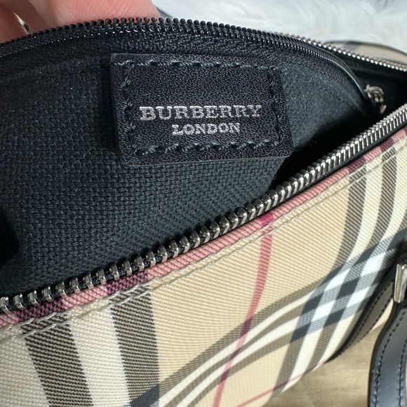 Burberry Novacheck Barrel Shoulder Bag - Picture 13 of 15